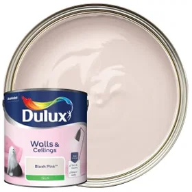 Dulux Silk Emulsion Paint Blush Pink 2.5L