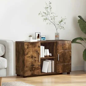vidaXL 880296 Sidobyga FLORIN 2-Dörrs Förvaringshylla 88.5x30.5x55.5cm