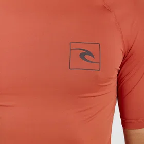 Rip Curl Rash Guard Short Sleeve UPF Short Sleeve Men's