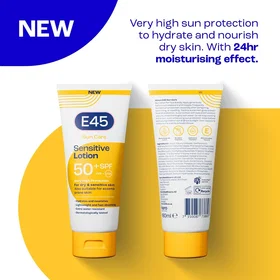 E45 Suncare High Spray SPF50+ 180ml