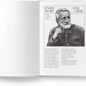 Bok ENZO MARI Collection Notebook A5