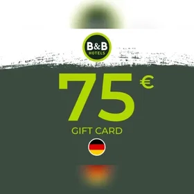 B&B HOTELS Presentkort 75 EUR