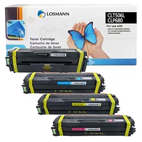 LOSMANN CLT-506L (Svart/Cyan/Magenta/Gul) 4-pack