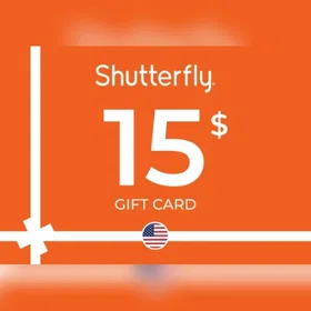 Shutterfly Gavekort 15 USD