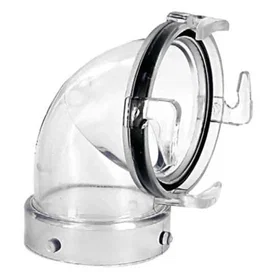 Fultyme Rv Hose Adapter With Bay Lug Clear, 76.2 mm