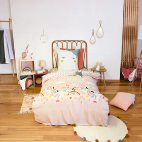 COTE Ensemble de lit Microfibre 140x200cm