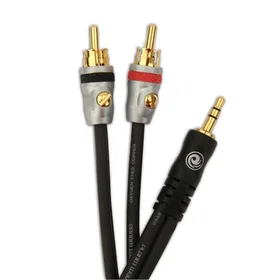 D'Addario Dual RCA to Stereo Mini Cable 1.5m PW-MP-05