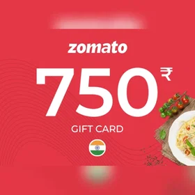 Zomato Gavekort 750 INR