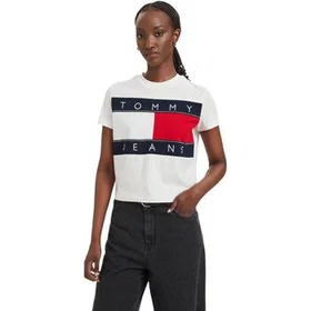 Tommy Jeans Dw0dw22818 Kortärmad T-shirt (Dam)