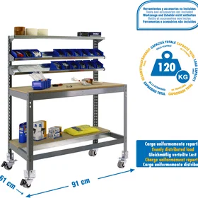 SimonRack 338109211159074 Établi