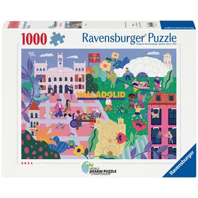 Ravensburger 2D Illustrerat pussel för vuxna 1000 Bitar