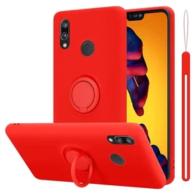 Cadorabo Flexible TPU Silicone Ring Case for Huawei P20 Lite 2018/Nova 3E