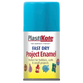 PlastiKote Fast Dry Enamel Spray Paint Sky Blue 100ml