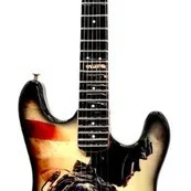 Heroes Mini Guitar Replica Collectible 0850082584604