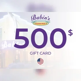 Babin's Seafood House Gavekort 500 USD