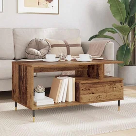 vidaXL Coffee Table 90x49x45cm 882705
