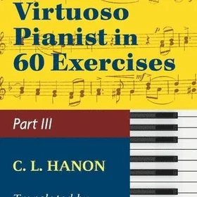 Schirmer Hanon The Virtuoso Pianist in Sixty Exercises Bok III