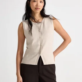 Lindex Strikket Vest (Dame)