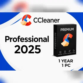 CCleaner Professional 2025 Utility Software 1 År 1 PC
