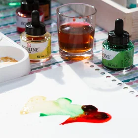 Ecoline Skogsgrön Akrylfärg 30ml