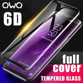 Awesome 6D Full Curved Tempered Glass Skjermbeskytter for Samsung Galaxy S9 S8 P