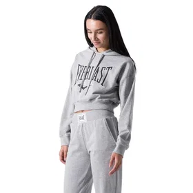 Everlast Cropped Logo Hoodie (Dam)