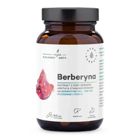 Aura Herbals Berberine 490mg 60 Capsules