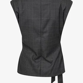 Co'Couture EloraCC Check Pleat Toppi (Naiset)