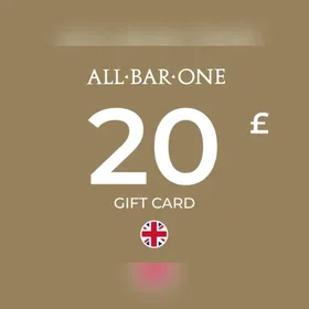 All Bar One Gavekort 20 GBP