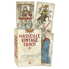 Llewellyn Publications MARSEILLE VINTAGE TAROT 78 tarot cards