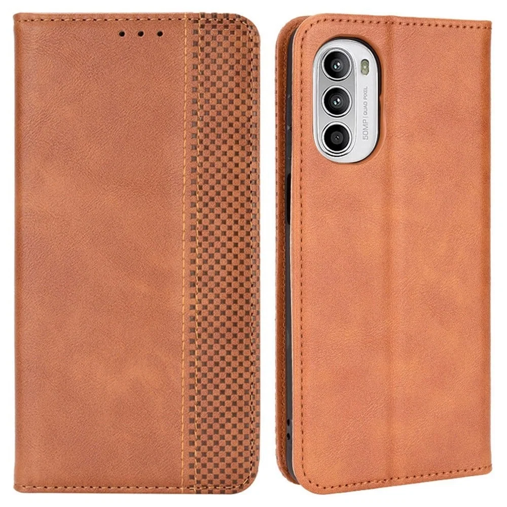 Bofink Vintage Leather Case for Motorola Moto G82/Moto G52