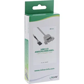 InLine 4043718132942 USB A - USB A 2.0 0.60 m