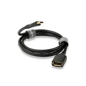 QED QE8191 USB-A vers USB-C 0.15 m