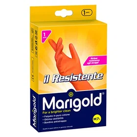 Marigold Hushållshandskar Bomull Fleece Latex Gummi 1 pc(s)