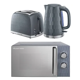 Russell Hobbs Honeycomb Solo Bundle (Grey)