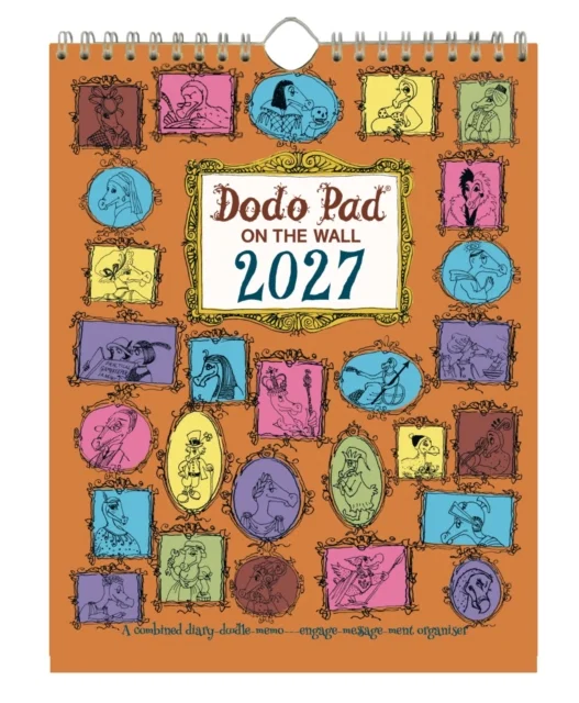 Dodo Pad On The Wall Calendar 2027