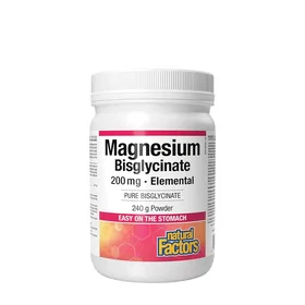Natural Factors Magnesium Bisglycinat 200mg 240g