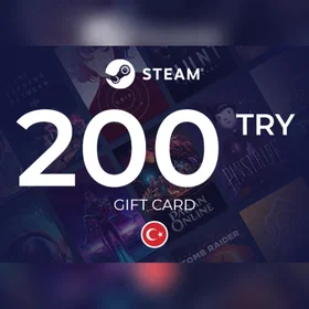 Steam Wallet Gavekort 200 TRY