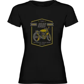 Kruskis Road Rash Kortärmad T-shirt Svart (Dam)