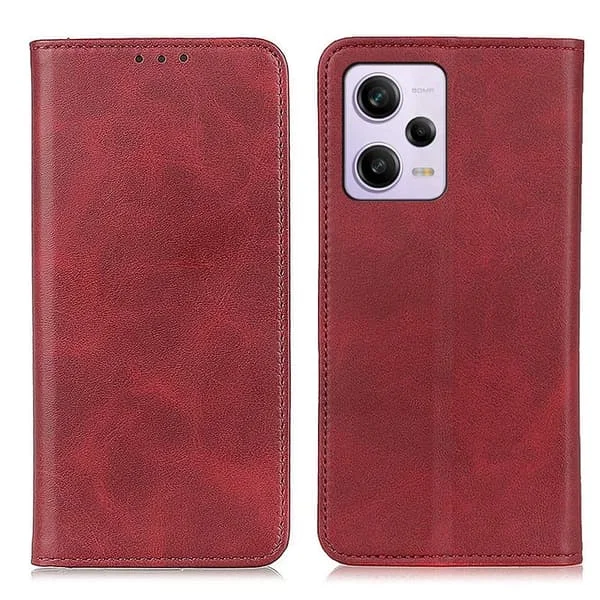 Xiaomi Leather Flip Case with Wallet for Redmi Note 12 Pro