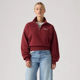 Levi's Vintage 80s Graphic Halvzip Sweatshirt (Dame)