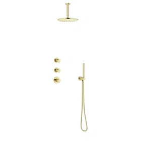 Damixa Silhouet XS2 Bruse System (Poleret Messing)