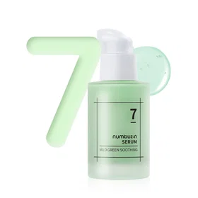 numbuzin No.7 Mild Green Soothing Serum Centella Asiatica Green Tea Noni 50ml