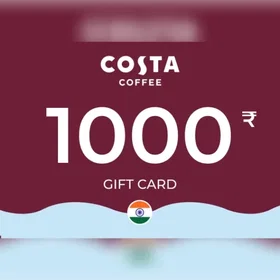 Costa Coffee Gavekort 1000 INR