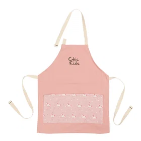 Modern House Chic Kids Enhörning Rosa Apron