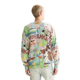 Scotch & Soda Sweater Basquiat Unbreakable (Herr)
