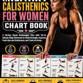 Curious Militär Calisthenics för Kvinnor Diagrambok