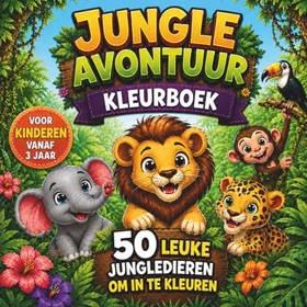JUNGLE Avontuur Kleurbok