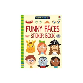 Usborne Funny Faces Sticker Book