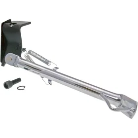 101 octane IP33725 Side Stand Silver